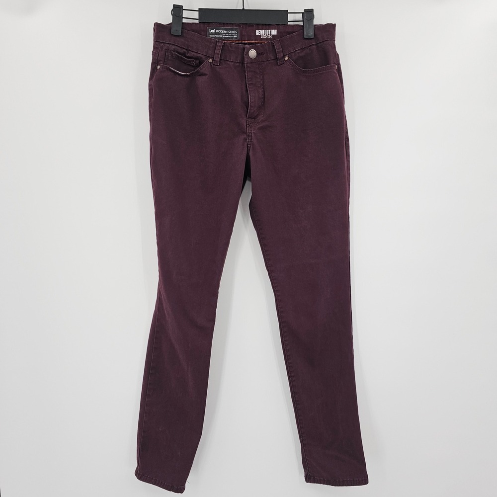 Lee Revolution‎ Denim Modern Series Purple Skinny Jeans Women's Size 10 Medium